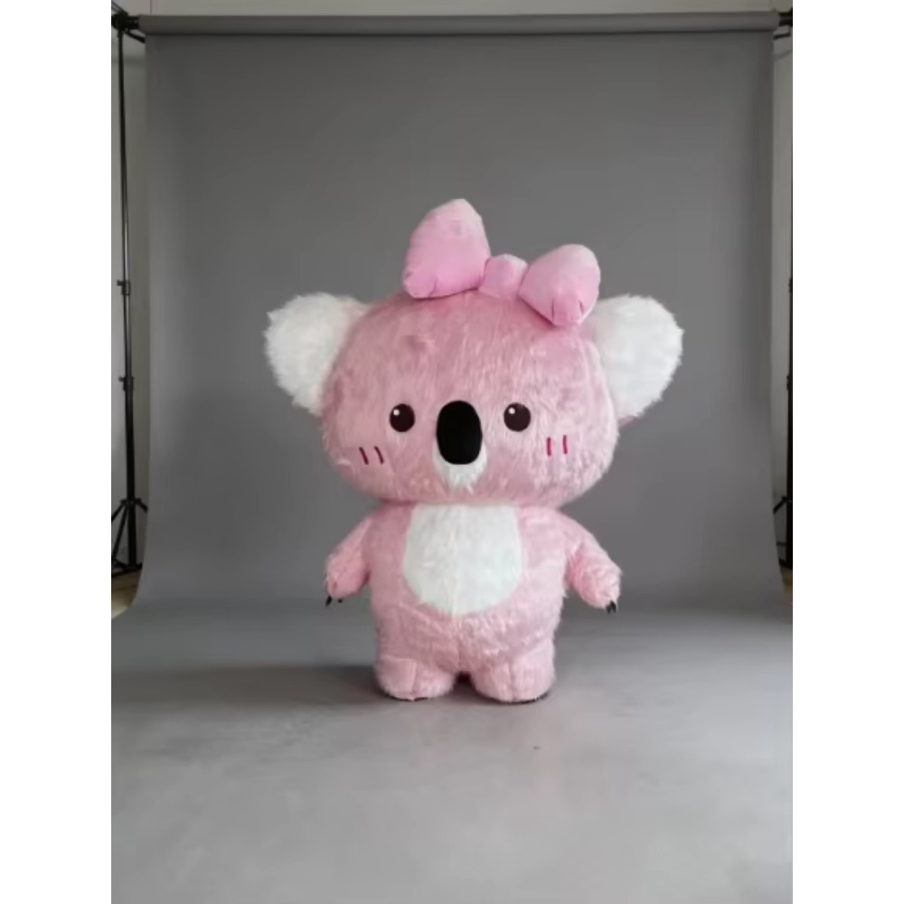 Dresses - Costume Gonfiabile da Koala Rosa, Mascotte