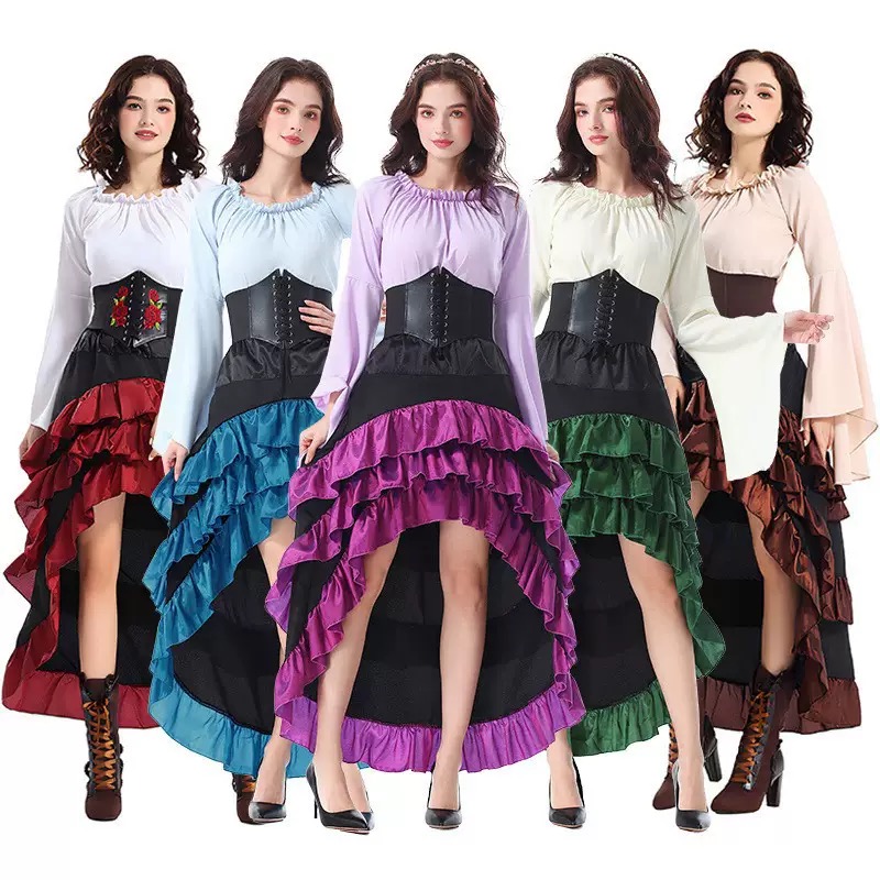 Dresses - Abito lungo alla moda per Halloween,