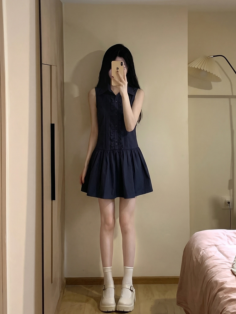Abito chemisier coreano stile  - Korean Style A Line Shirt Dress recensione e prezzo