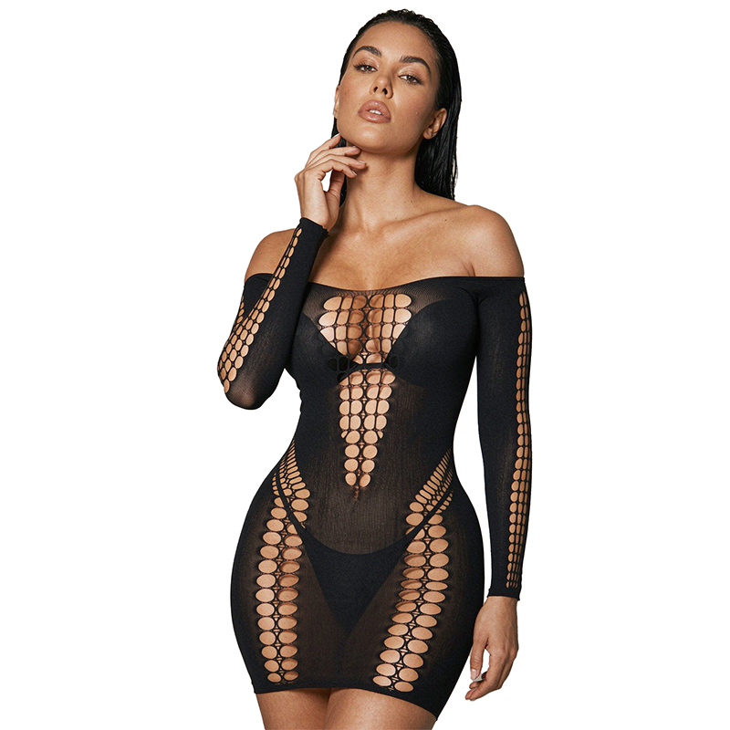 Copricostume da Spiaggia a Man - Sexy Mesh Sheer Bodycon Dress recensione e prezzo