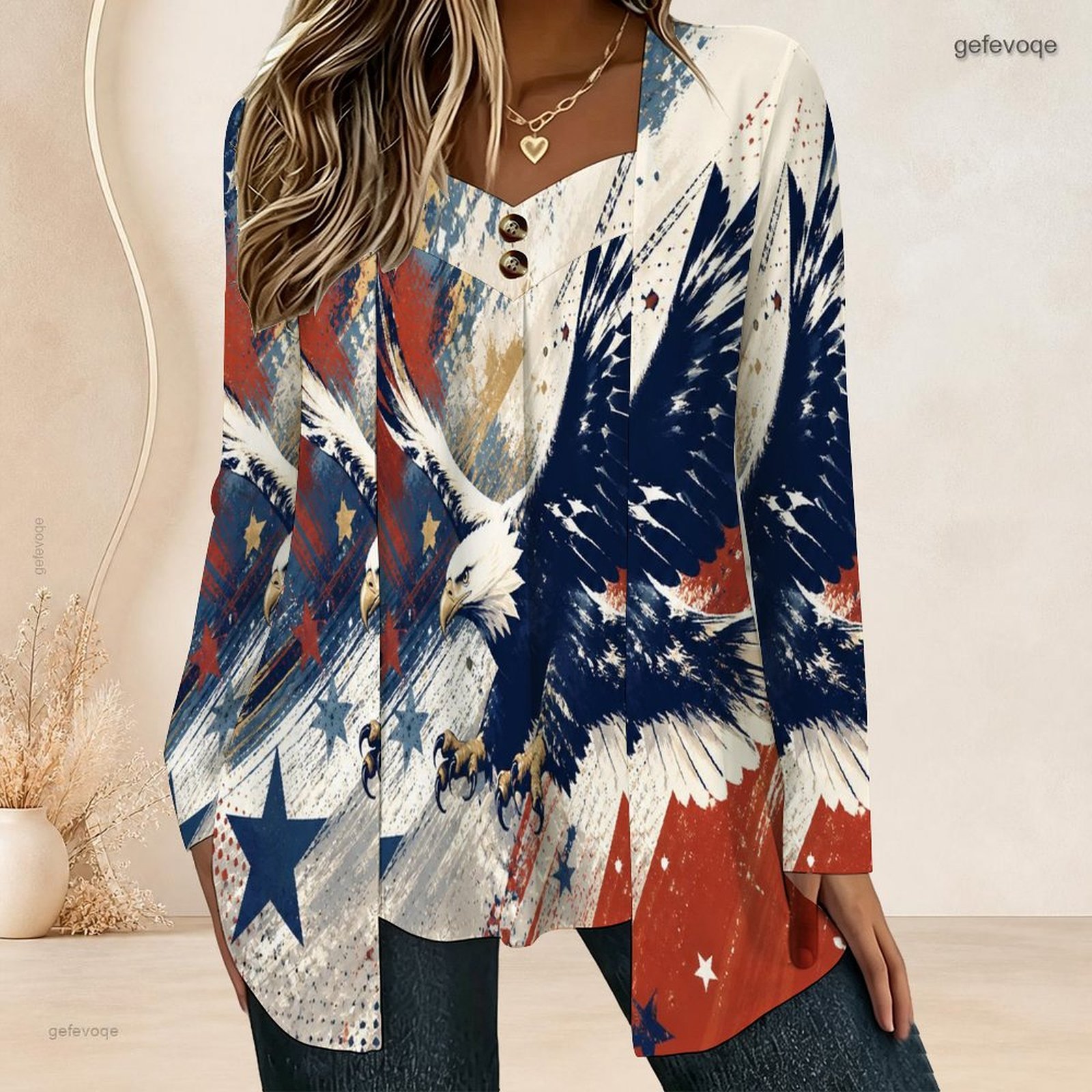 Blusa da donna effetto due pez - Blouses recensione e prezzo