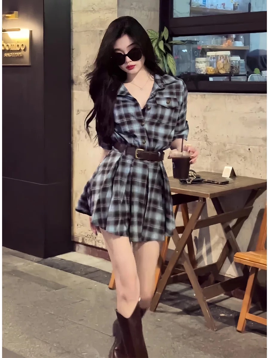 Abito da donna in stile corean - Korean Style A Line Shirt Dress recensione e prezzo