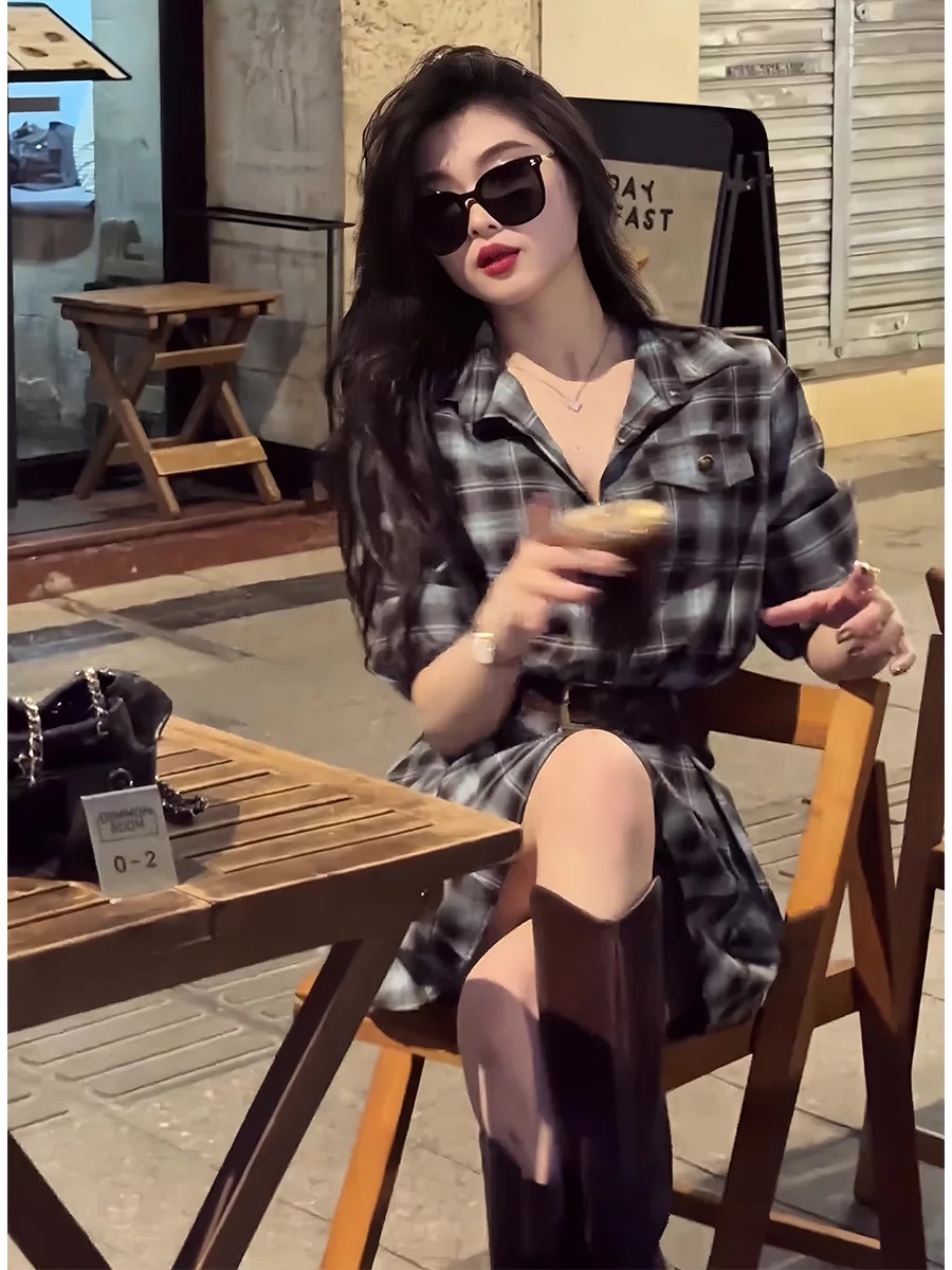 Abito da donna in stile corean - Korean Style A Line Shirt Dress recensione e prezzo