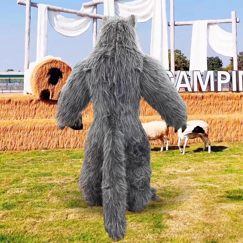 Costume da Mascotte Lupo Grigi - Dresses recensione e prezzo