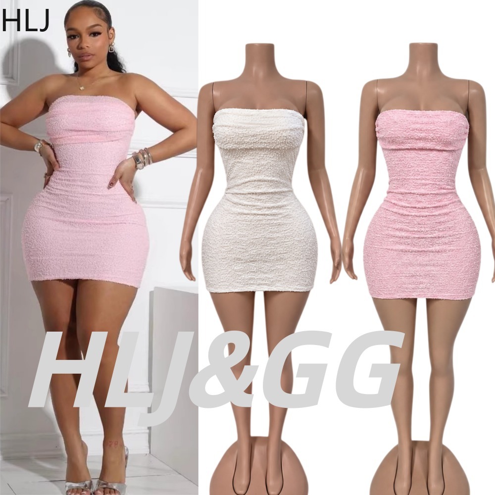 HLJ Abito Mini Sexy da Donna S - Sparkly Rhinestone Club Party Dress recensione e prezzo