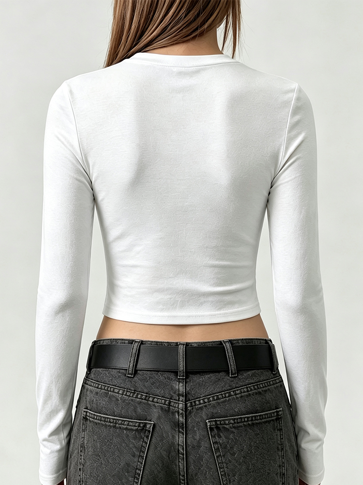 T-shirt a maniche lunghe da do - Blouses recensione e prezzo