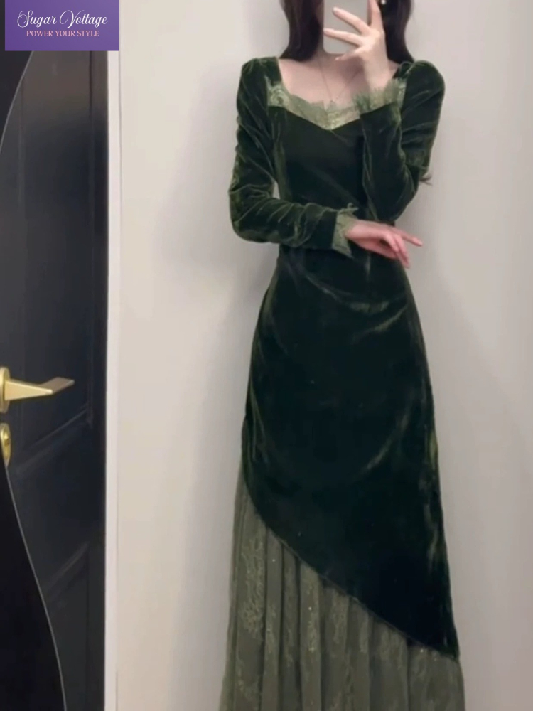 Abito francese vintage elegant - French Vintage Floral Midi Dress recensione e prezzo